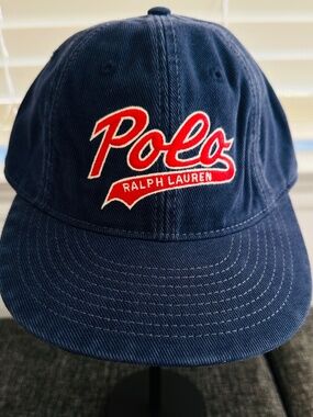(NEW)Polo Ralph Lauren Classic Sports Cap _Blue , Adjustable